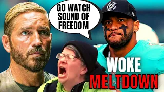 Woke Lunatics Have A MELTDOWN After Dolphins QB Tua Tagovailoa Recommends Sound Of Freedom