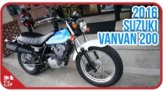 2016 Suzuki VanVan 200 | First Ride