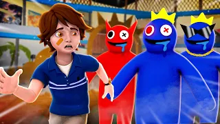 Finding All RAINBOW FRIENDS MORPHS Locations in Roblox with Roxanne Wolf and Gregory