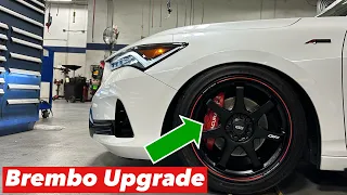 2023 Acura Integra A-Spec - Brembo Big Brake Kit and Boomba Blow-off Valve Upgrades (Episode 9)