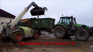 [Gopro] Transport de fumier 2018 |Deutz-Fahr| |partie 2|