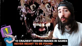 Moist Reacts: 10 Craziest Hidden Images In Games Never Meant to Be Found