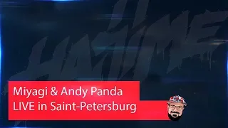 💥 Иностранец реагирует на Miyagi & Andy Panda LIVE in Saint-Petersburg