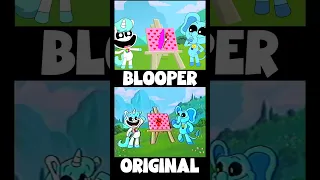 #shorts Smiling Critters Original VS Blooper!! #animation #poppyplaytime #viral