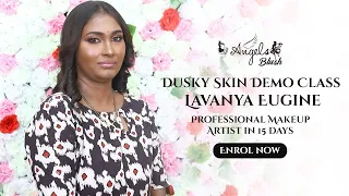 Dusky Skin Demo Class | Demo Masterclass | Makeup Course | Makeup Artist in 15 days