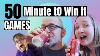 50 Minute to Win It Games for Kids (HILARIOUS)