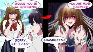 A Nerd Rejected the Prettiest Girl in School, and Got Handcuffed.She Became "Yandere"【RomCom】【Manga】