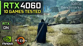 RTX 4060 Test in 10 Games in 2024 (1080p)