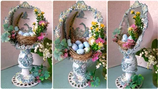 Красивая идея для Пасхи! Пасхальные поделки своими руками. Easter craft ideas.  DIY