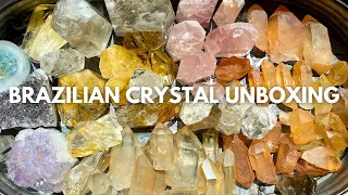 Insane Brazilian Crystal Unboxing, High Quality Pieces and Rare Collectors Pieces! MUST SEE!