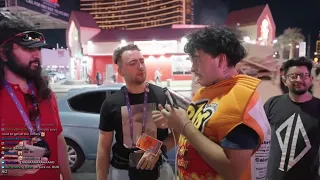 Stream Snipers HARASS Mizkif & Esfand at TwitchCon (Gets Heated)