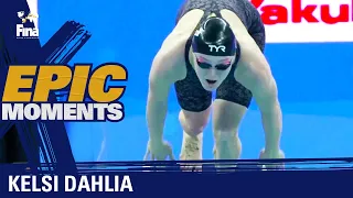 Kelsi Dahlia 🇺🇸 Stunning Gold Race at #FINAHangzhou2018 | Women's 100m Butterfly