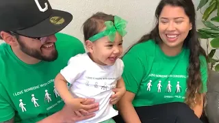Family of 1-year-old diagnosed with cerebral palsy raising funds and awareness