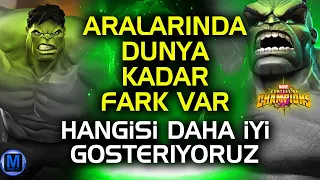 ARALARINDA DÜNYA KADAR FARK VAR - ESKİ HULK vs ÖLÜMSÜZ HULK HANGİSİ DAHA İYİ - MAGİ TV MCOC