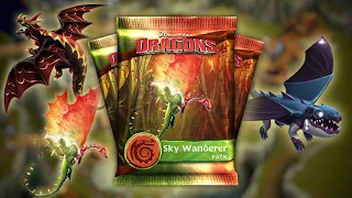 Sky Wanderer Pack - Card Pack Showcase | Dragons: Rise of Berk