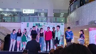 Luv Is Caught in His Arms Mall show in ROBINSON DASMa with Sofia Pablo Allen Ansay Michael Sager