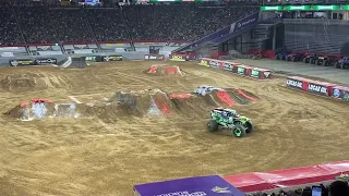 GRAVE DIGGER Freestyle Monster Jam US Bank Stadium Minneapolis, MN 2/18/2023