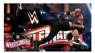 WWE Goldberg vs Roman Reigns Wrestlemania 36 full highlights match on 10 April 2020.