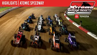 Xtreme Outlaw Midget Series Presented by Toyota | Atomic Speedway | May 24, 2024 | HIGHLIGHTS