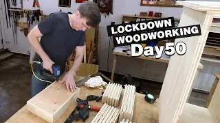 Making drawers for the shop cabinet and dado vs. housing | LOCKDOWN Day 50