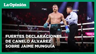 Canelo Álvarez vs. Jaime Munguía - Conferencia de prensa completa después de derrota | La Opinión