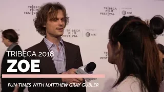 Matthew Gray Gubler & Drake Doremus Talk 'Zoe' | Tribeca 2018
