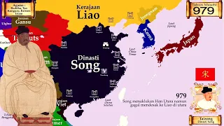 Peta Sejarah Kekaisaran China : Dinasti Song Tahun 907-1279 M