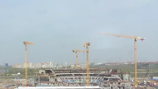 Строительство новой Арены Омск -  Май 2021