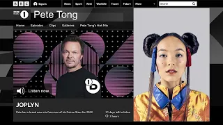 Pete Tong BBC Radio 1 Dance - Future Stars of 2022 - JOPLYN - 30min MIX - January 7th, 2022