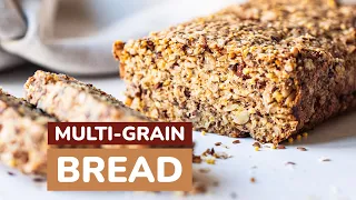No Flour! No Yeast! No Eggs! Multi-Grain Nut & Seed Bread Recipe