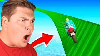 De LANGSTE WALLRIDE Met Een MOTOR OOIT! (GTA Races)