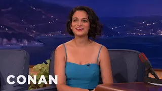 Jenny Slate Does The WORST Arnold Schwarzenegger Impression | CONAN on TBS