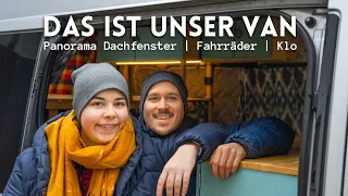 VAN ROOMTOUR nach 1 Jahr Reisen im DIY Camper | Deutsch