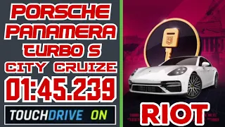 Asphalt 9 - PORSCHE PANAMERA TURBO S | Car Hunt Riot | Touchdrive | City Cruise