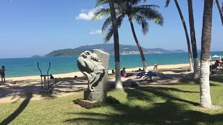 Центральный пляж Нячанга, Вьетнам. Nha Trang