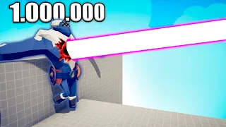 1.000.000 DAMAGE LASER GUN vs EVERY BOSS - TABS | Totally Accurate Battle Simulator 2024