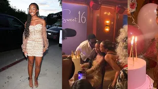 Diddy's Daughter Chance Combs Stunning Sweet 16 birthday party