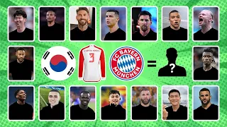 Guess SHIRT SONG 🎶👕Guess Famous Football Player by Jersey and Song | Ronaldo, Messi, Mbappe 2024