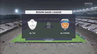 FIFA 23 | Al Tai vs Al Fayha - Roshn Saudi League | Gameplay