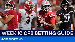 Picks for EVERY Top 25 game in College Football [Week 10 Betting Guide] | CBS Sports HQ