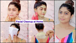 “FACIAL CLEANUP " At Home | Skin Care Routine .. | #SunTan #DeTan #Skincare | Rinkal Soni