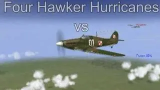 Battle of Britain big dogfight Polish 303 squadron vs Luftwaffe IL2 Sturmovik