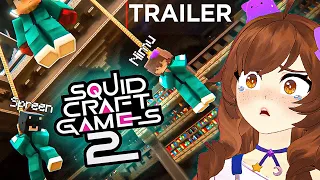 Nimu REACCIONA al TRAILER de SQUID CRAFT 2 🦑