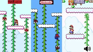 Super Mario Bros 2 Snes VS Nes VS GBA Console VS Console