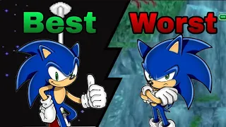 The Best and Worst Levels of the Sonic series