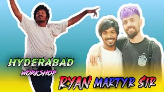 Ryan Martyr Sir || Hyderabad   Workshop || Freestyle Dance  || Great Experience