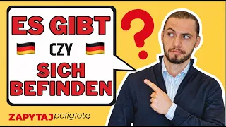 Jak powiedzieć ”znajduje się” po niemiecku: es gibt czy sich befinden? 🇩🇪 #zapytajpoliglote odc 187