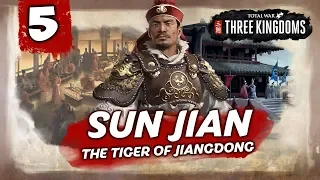 SUN JIAN VS CAO CAO! Total War: Three Kingdoms - Sun Jian - Romance Campaign #5