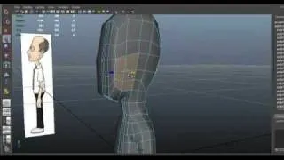 Autodesk Maya 2012 Tutorial- Low Polygon Game Character Part 2-Modeling