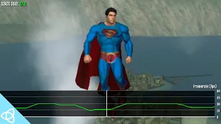 Superman Returns - Xbox 360 Frame Rate Analysis